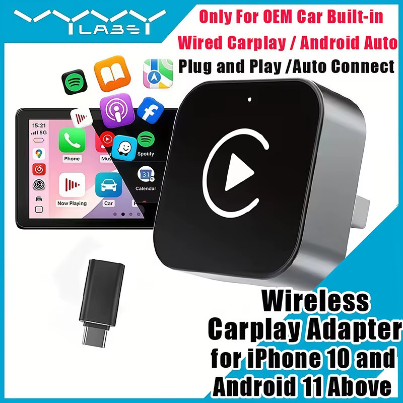 2-in-1 Wireless CarPlay Adapte - Laptop Lock Cable review and price