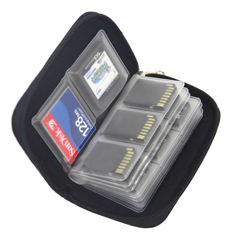 22 in 1 Game Memory Card Stora - Laptop Accessories Organizer Bag review and price