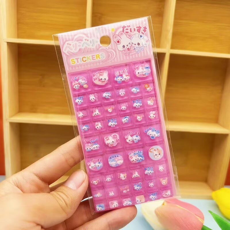2/4p Solid Square Sticker Diy  - Laptop Accessories All review and price