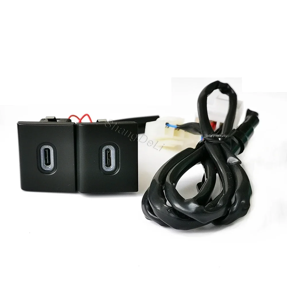 Red LED Quick Car Charger Sock - Usb C Power Adapter review and price