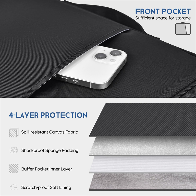 Waterproof Shockproof Laptop H - Laptop Accessories Organizer Bag review and price