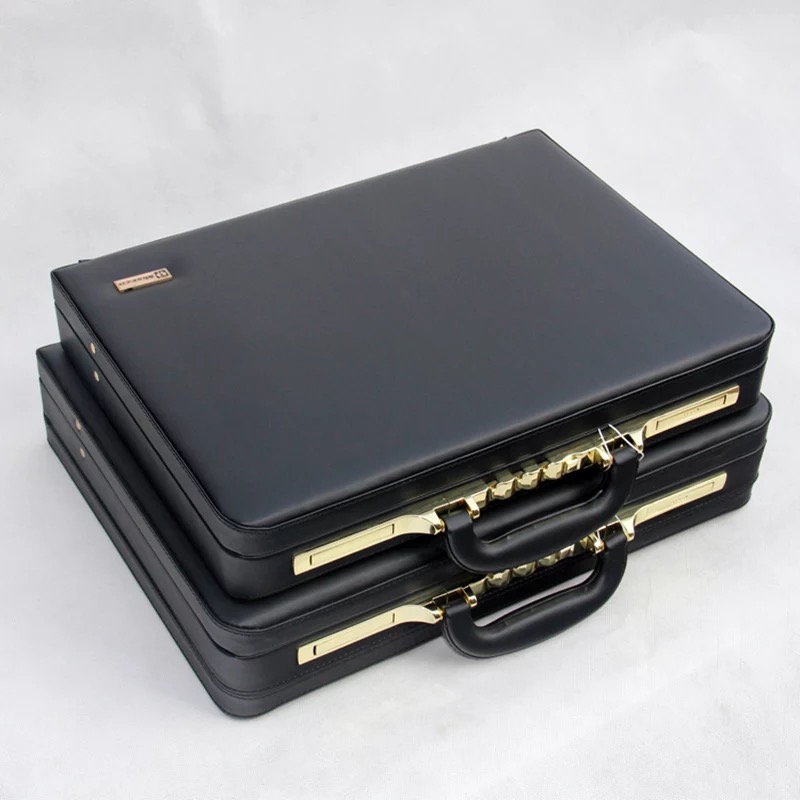 Luxury PU Leather Rolling Lugg - Laptop Accessories Organizer Bag review and price