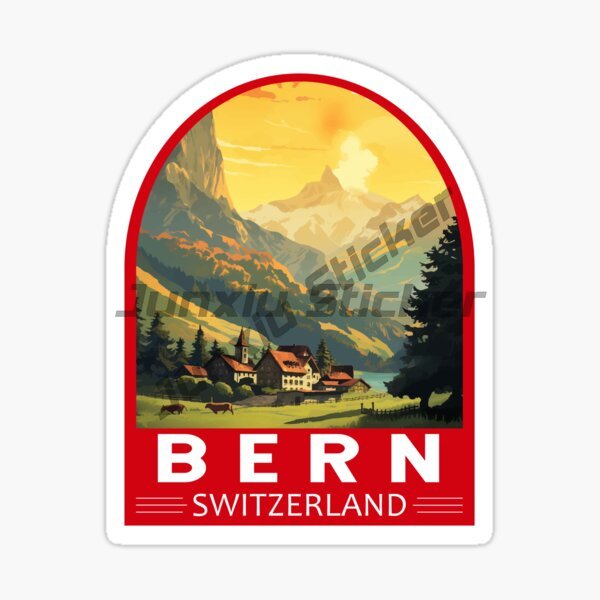 BERN SWITZERLAND Flag Car Stic - Laptop Accessories All review and price