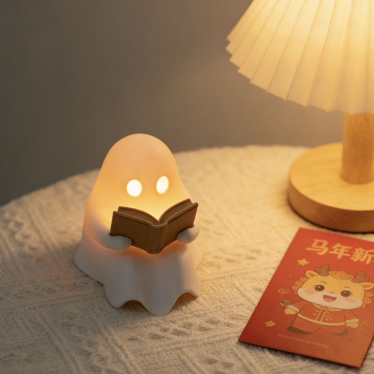 Cute Reading Ghost Led Night L - Laptop Accessories Light review and price