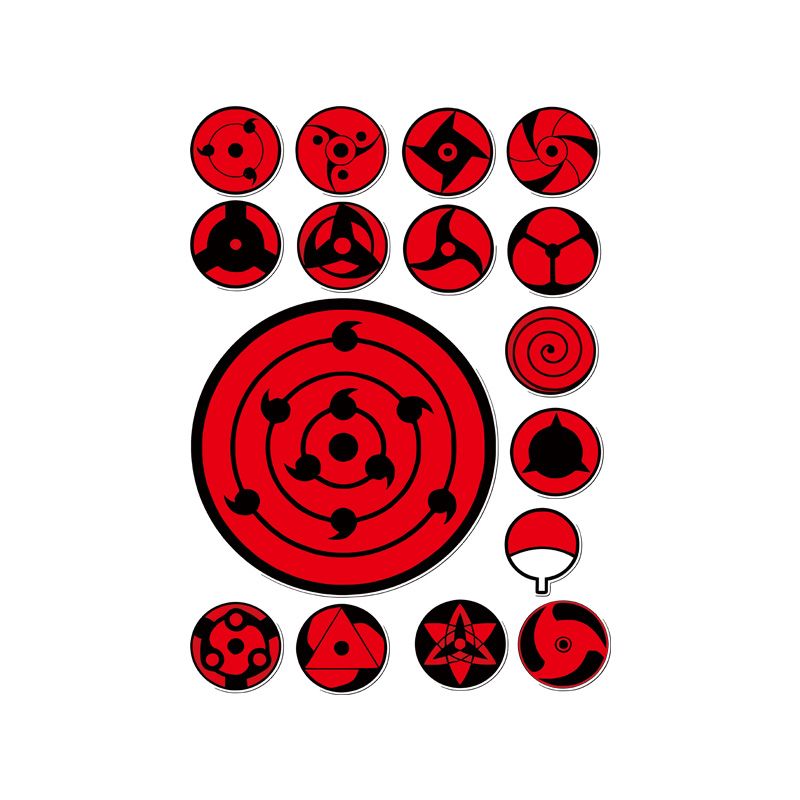 Sharingan Eye Die-cut Sticker  - Laptop Accessories Cover review and price