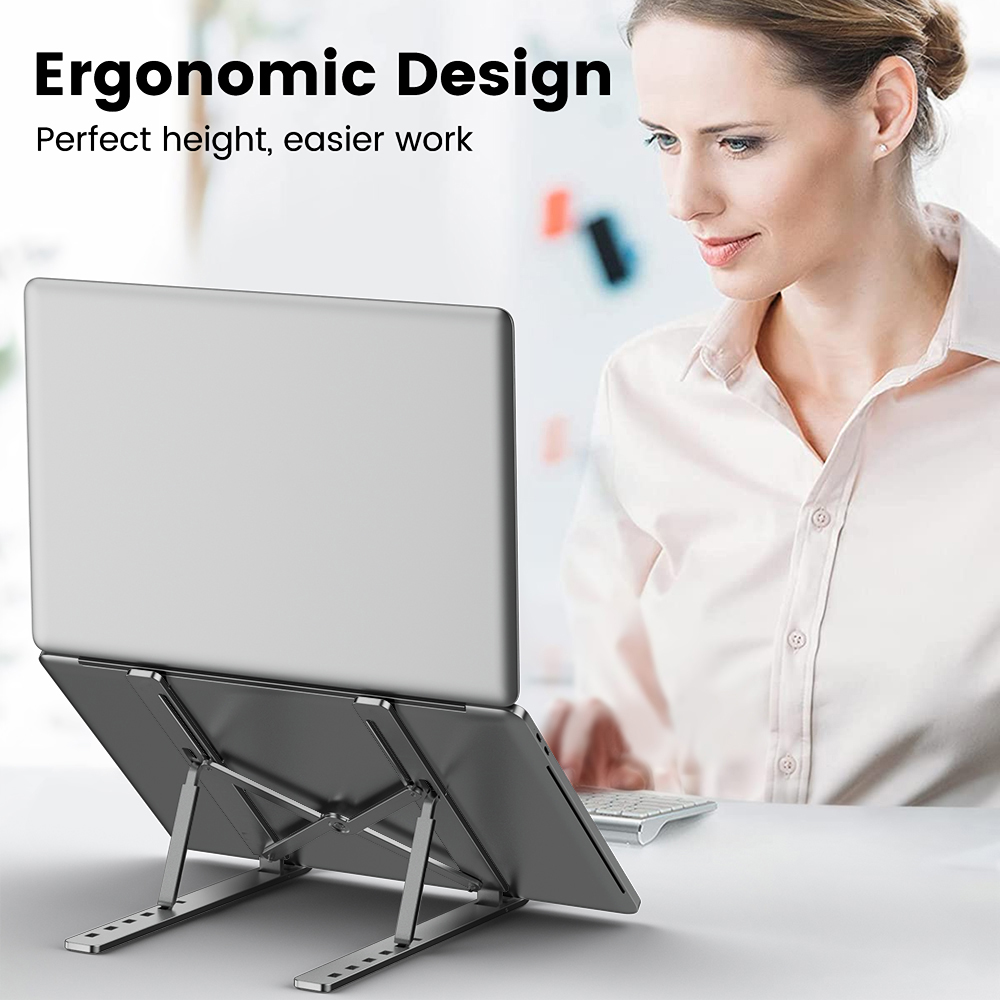 Adjustable Laptop Holder Alumi - Laptop Accessories Gadgets review and price