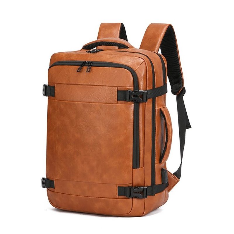 2027 NEW  Men Backpack PU Leat - Laptop Accessories Bag review and price
