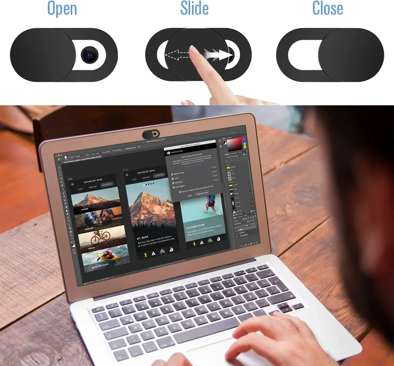 Webcam Cover Laptop Camera Sli - Laptop Accessories Aesthetic review and price