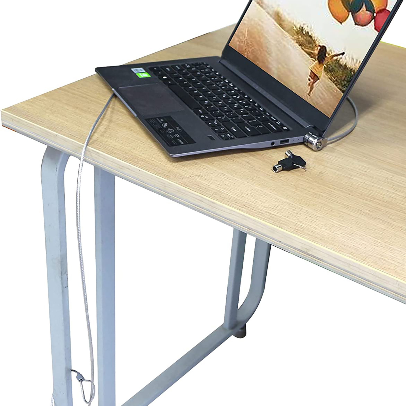 2Sets Lightweight Keyed Laptop - Laptop Lock Cable review and price