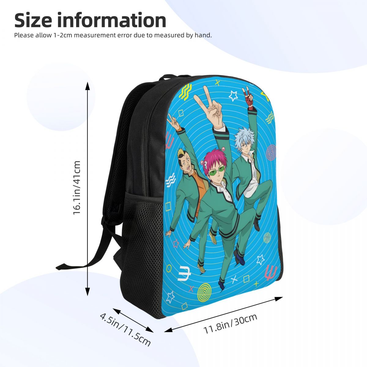 Personalized S-Saikies K Manga - Laptop Accessories Bag review and price