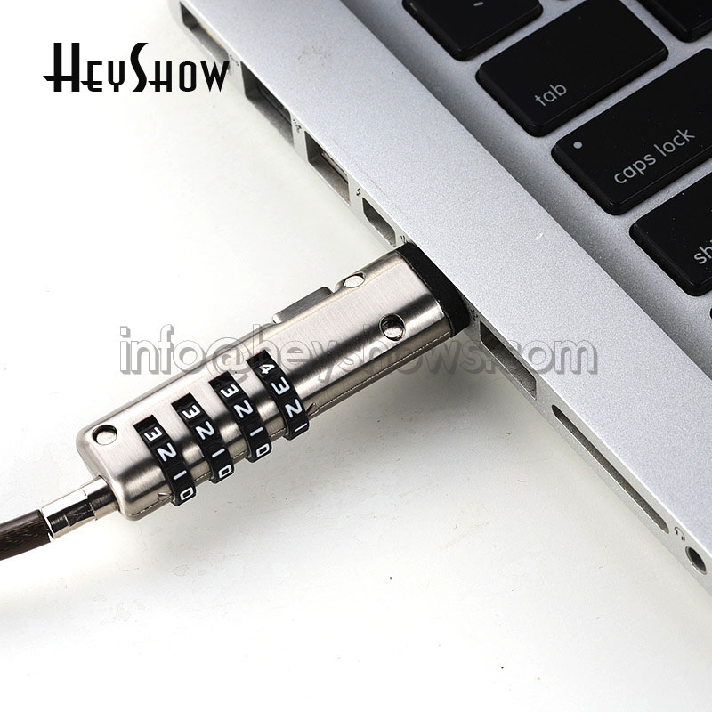 4-Digit Password Protected USB - Laptop Lock Cable review and price