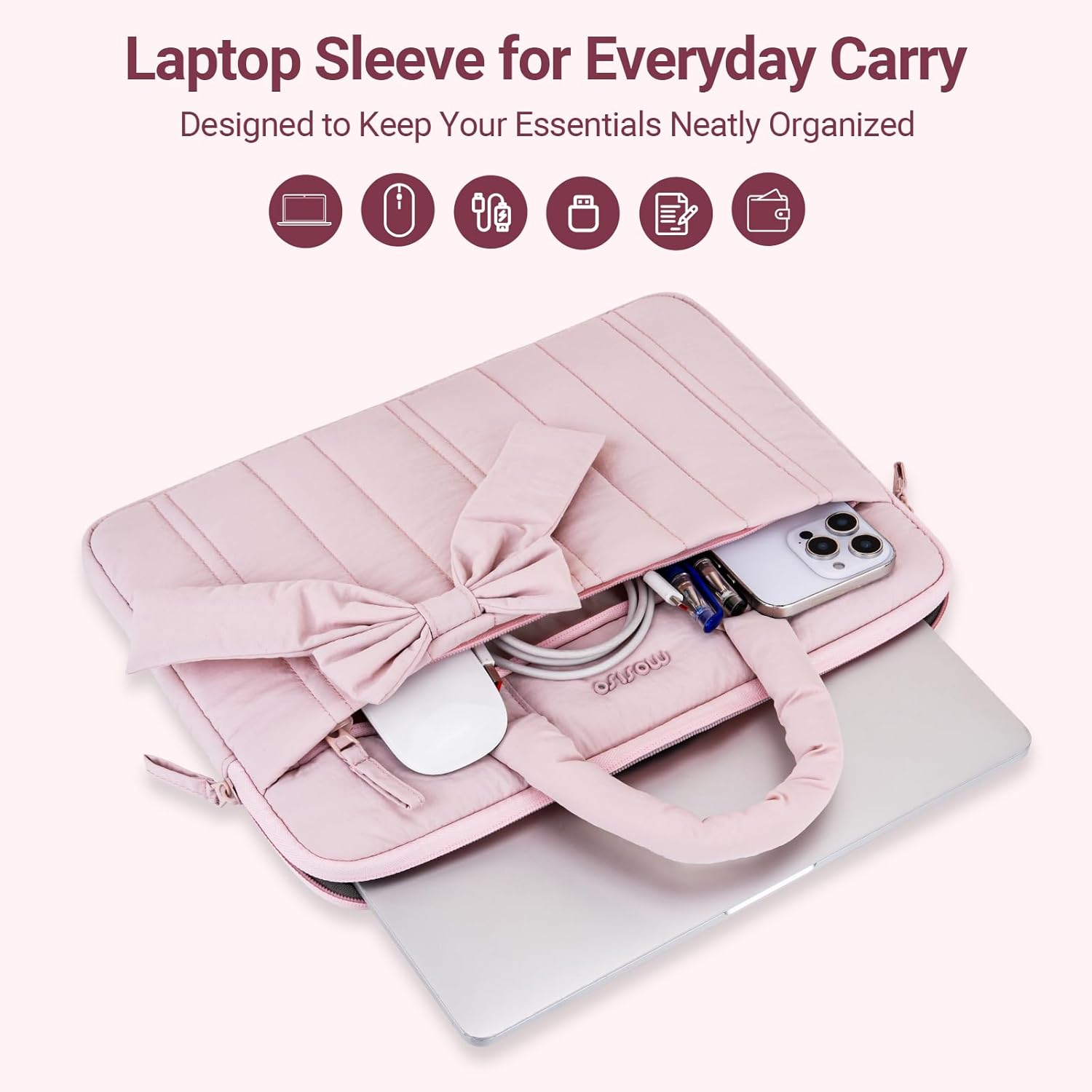 Laptop Case 13 13.3 14 15 inch - Laptop Accessories Organizer Bag review and price
