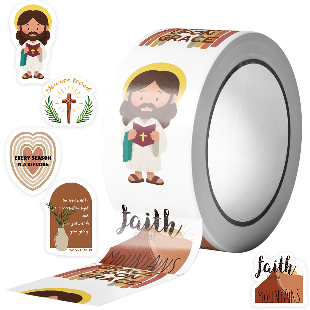 500pcs Jesus Bible Sticker For - Laptop Accessories Aesthetic review and price