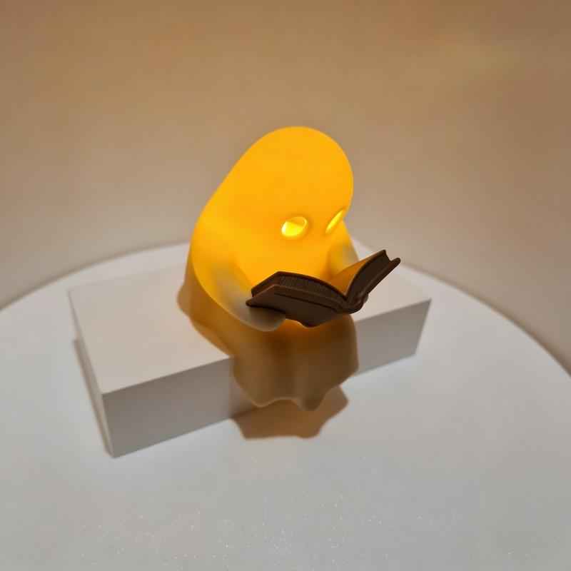 Cute Ghost Reading Book Lamp H - Laptop Accessories Light review and price