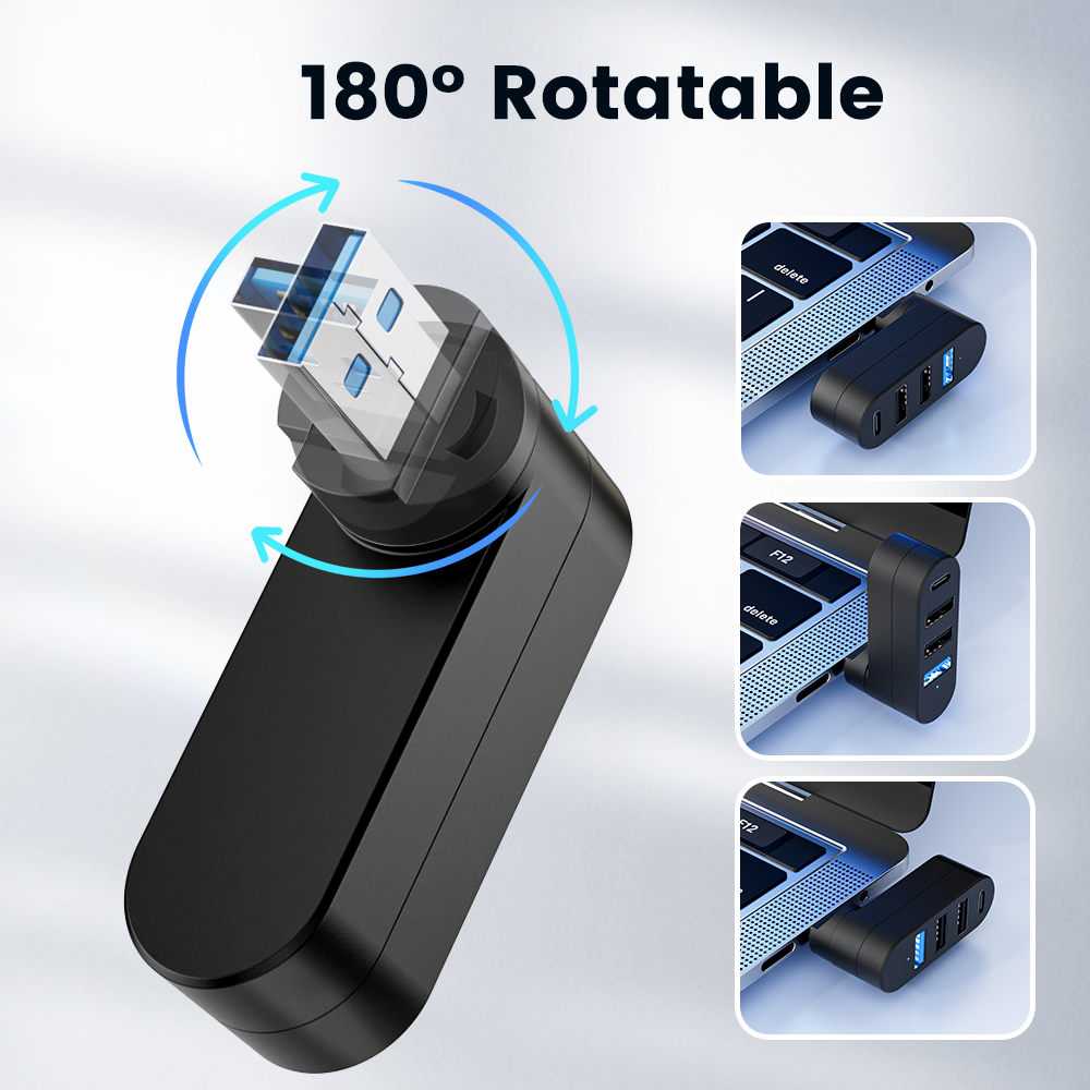USB Hub 3.0 Mini Splitter Box  - Laptop Accessories Gadgets review and price