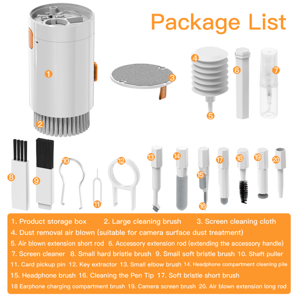 20-in-1 Multi-Function Electro - Laptop Accessories Cleaning Kit review and price