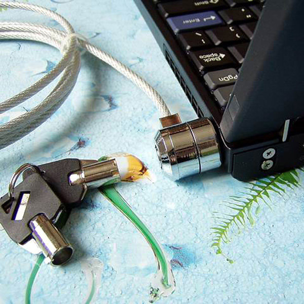 Laptop Security Lock with Key  - Laptop Lock Cable review and price